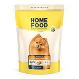 Повнораціоний сухий корм для дорослих собак малих порід Home Food для здорової шкіри та блиску шерсті "Індичка та лосось" 1.6 кг 2305488243 фото