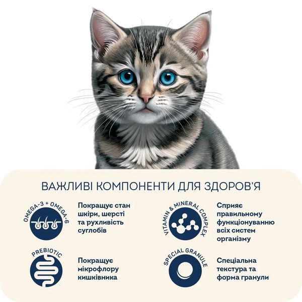 Сухой корм Home Food для котят Fresh Chicken For kittens 1-12 months, 200 г 2896481822 фото