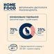 Повнораціонний консервований корм HOME FOOD для дорослих котів з індичкою та куркою в соусі, 85 г 2973552788 фото 3