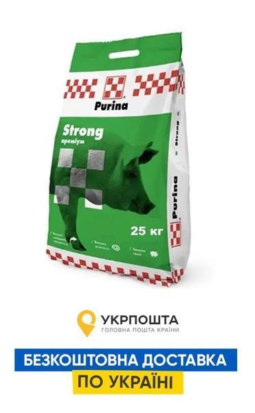 КоКонцентрат Purina для свиней Strong Стартер 25% 43-70 днів 25кг 20070 20070 фото